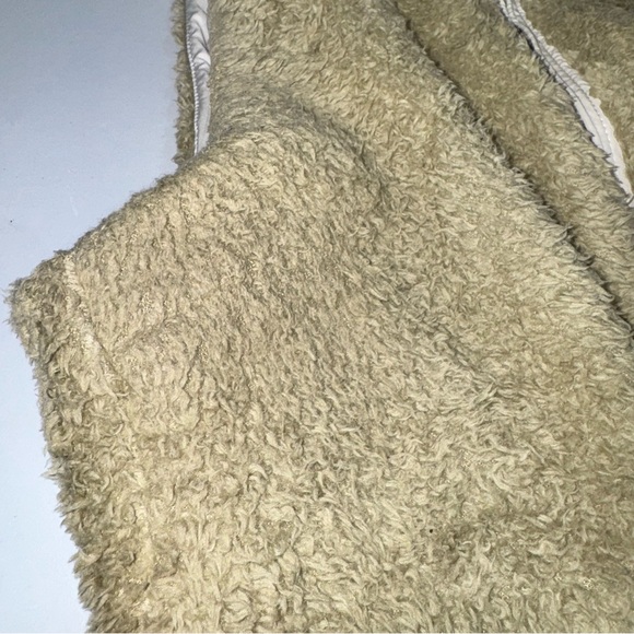 Patagonia Los Gatos Sherpa Fleece Vest Beige 25215 Outdoor Travel Women's L - Picture 5 of 8
